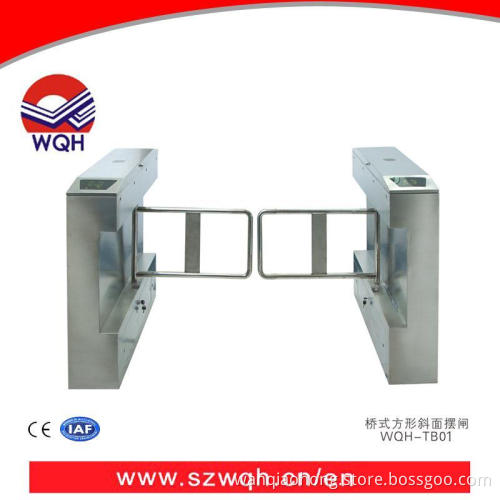 Retractable Flap Barrier, Automatic Flap Turnstile, Security Flap Barrier Gate